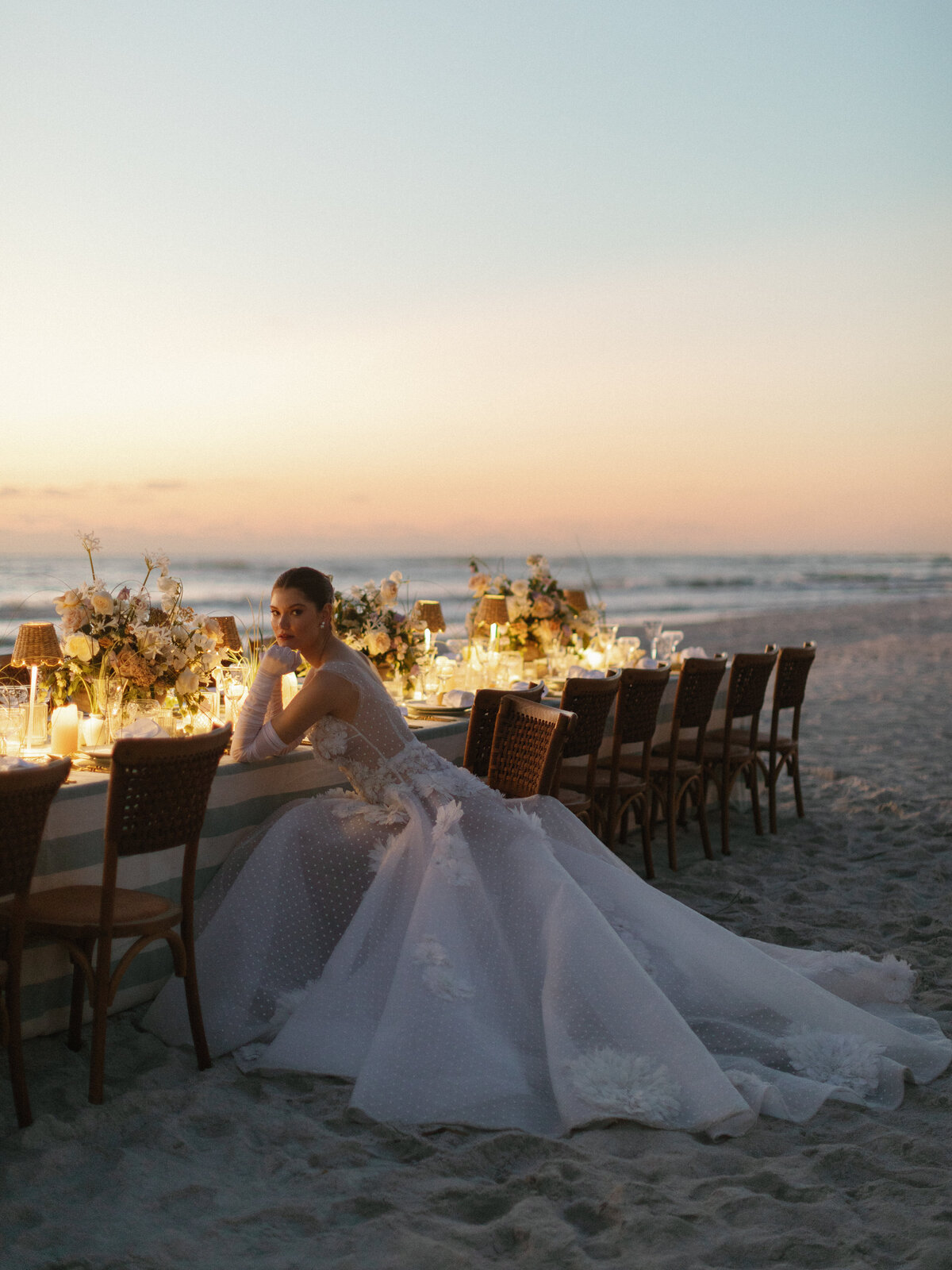 St. Regis x Engaged Magazine - Tablescape - Beach - Longboat Key, Florida - Chrissy O'Neill & Co. - South Florida Wedding Photographer-271