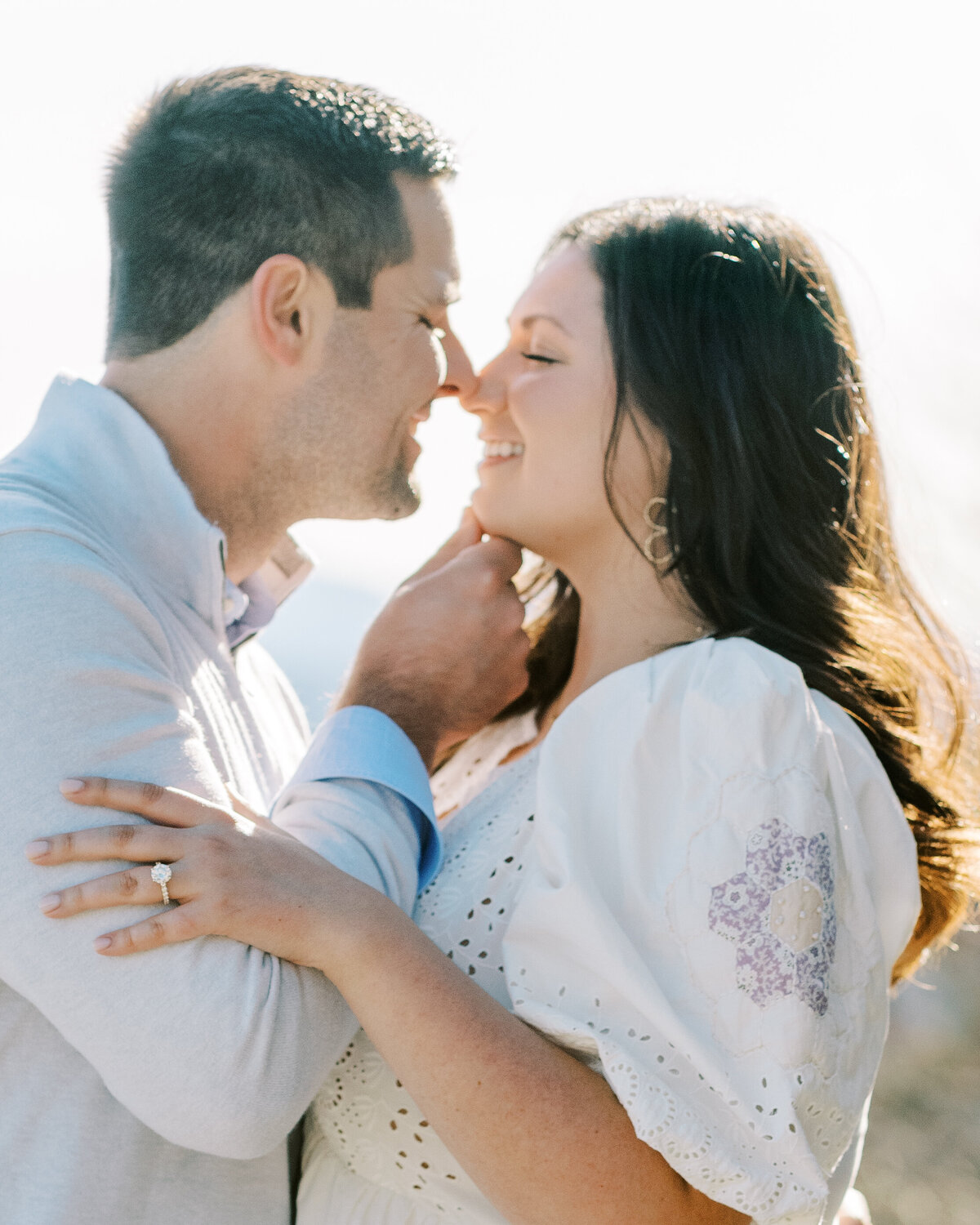 The Fourniers | Grandfather Mountain Engagement-15