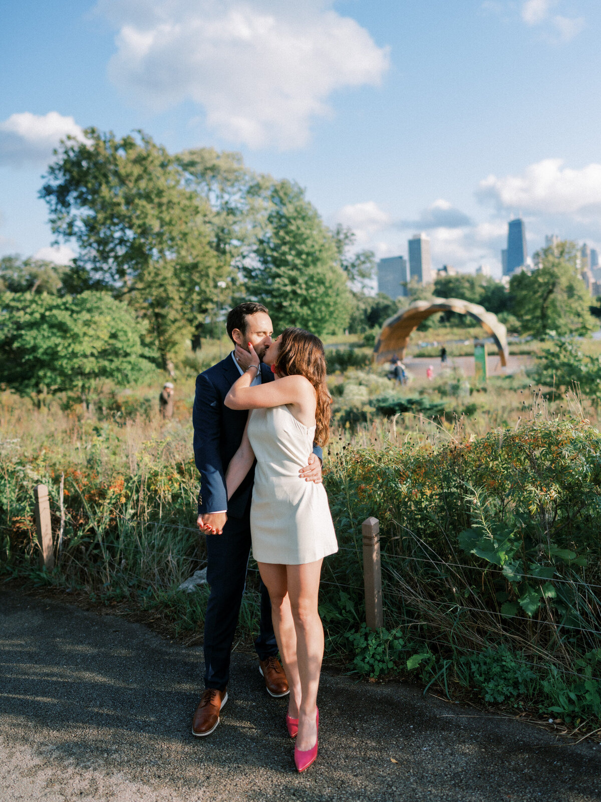 Lincoln Park Chicago Fall Engagement Session Highlights | Amarachi Ikeji Photography 26