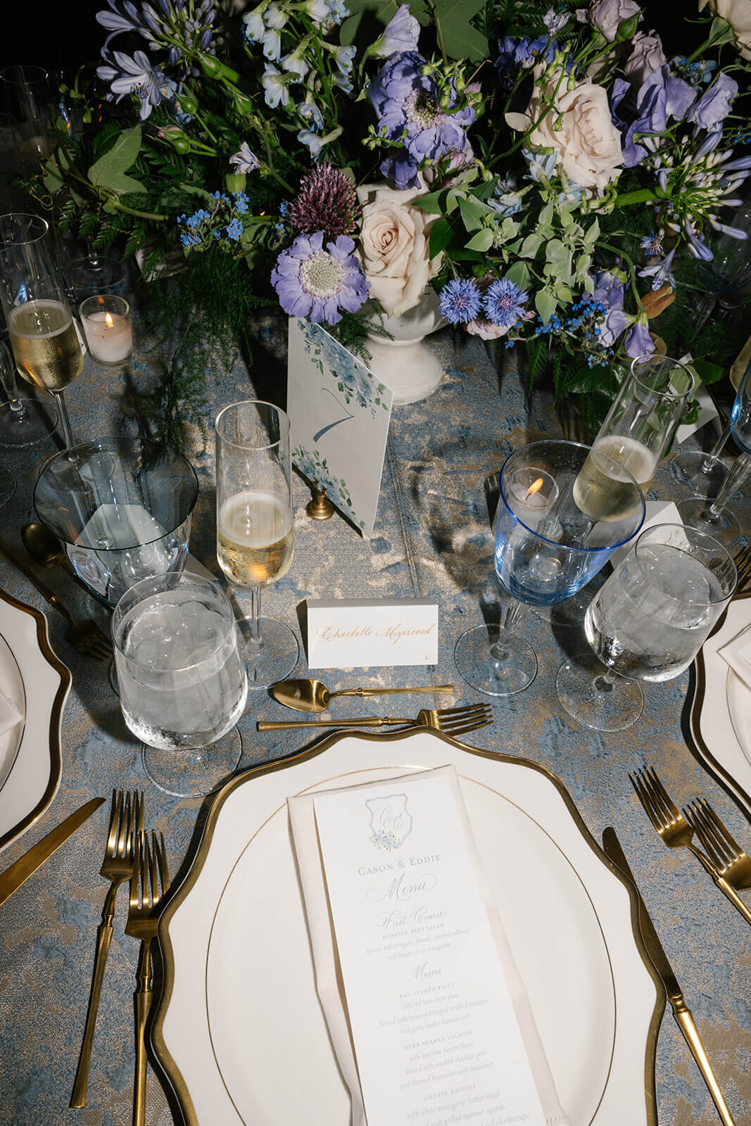 27.nashville-welcome-party-noelle-hotel-blue-and-lavender-modern-vintage-events