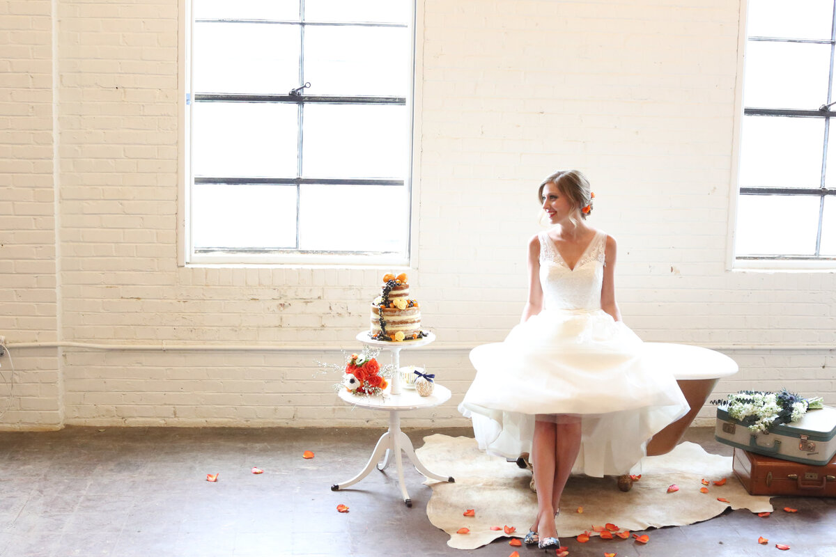 navy orange wedding industrial warehouse (1 of 1)-5