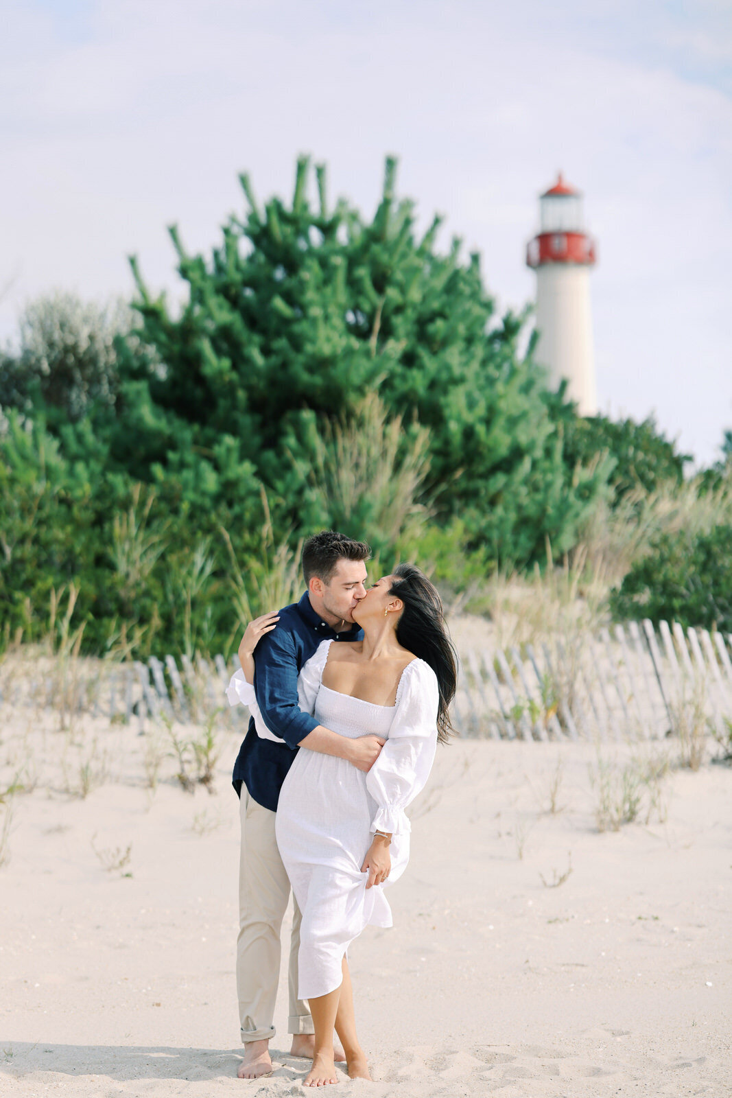 Beach Engagement Session in Cape May New Jersey 23