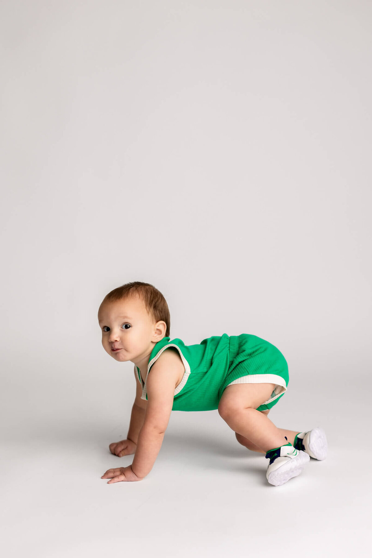 best baby photographer NW Arkansas, Cave Springs baby photoshoot, milestone portrait sessions NW Arkansas