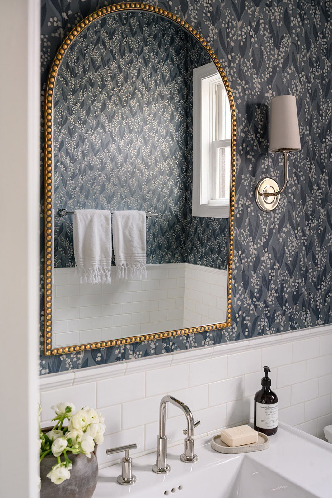 Bathrooms-Interiors-Northbrook-Illinois-North Hill House Powder Bath 2
