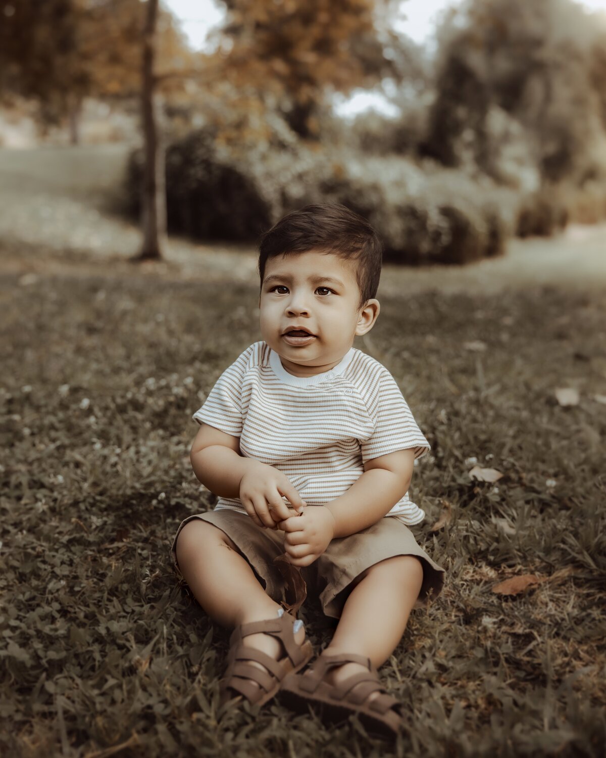 Los Angeles Candid Boy Laughing Portrait