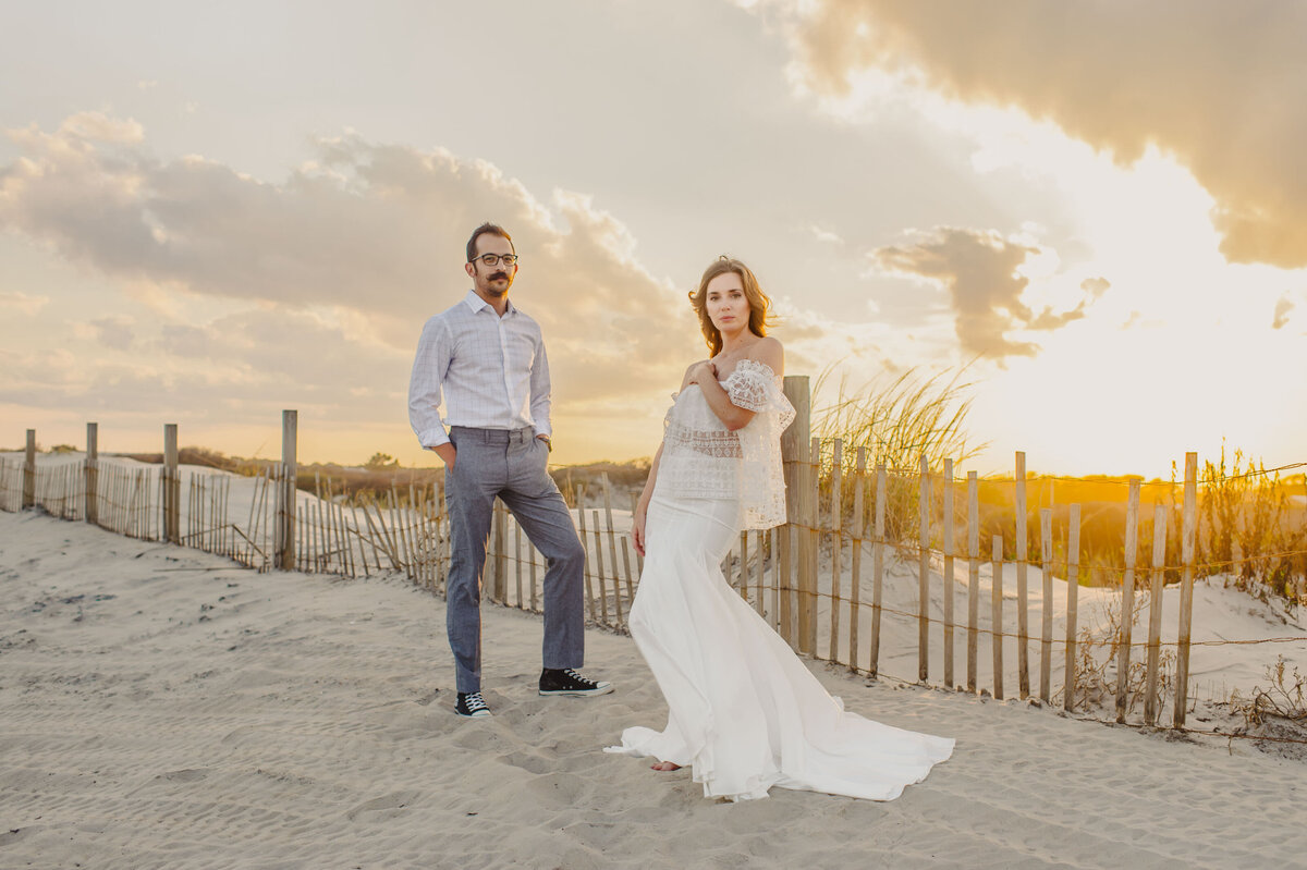 assateague island beach engagement session  l hewitt photography-1