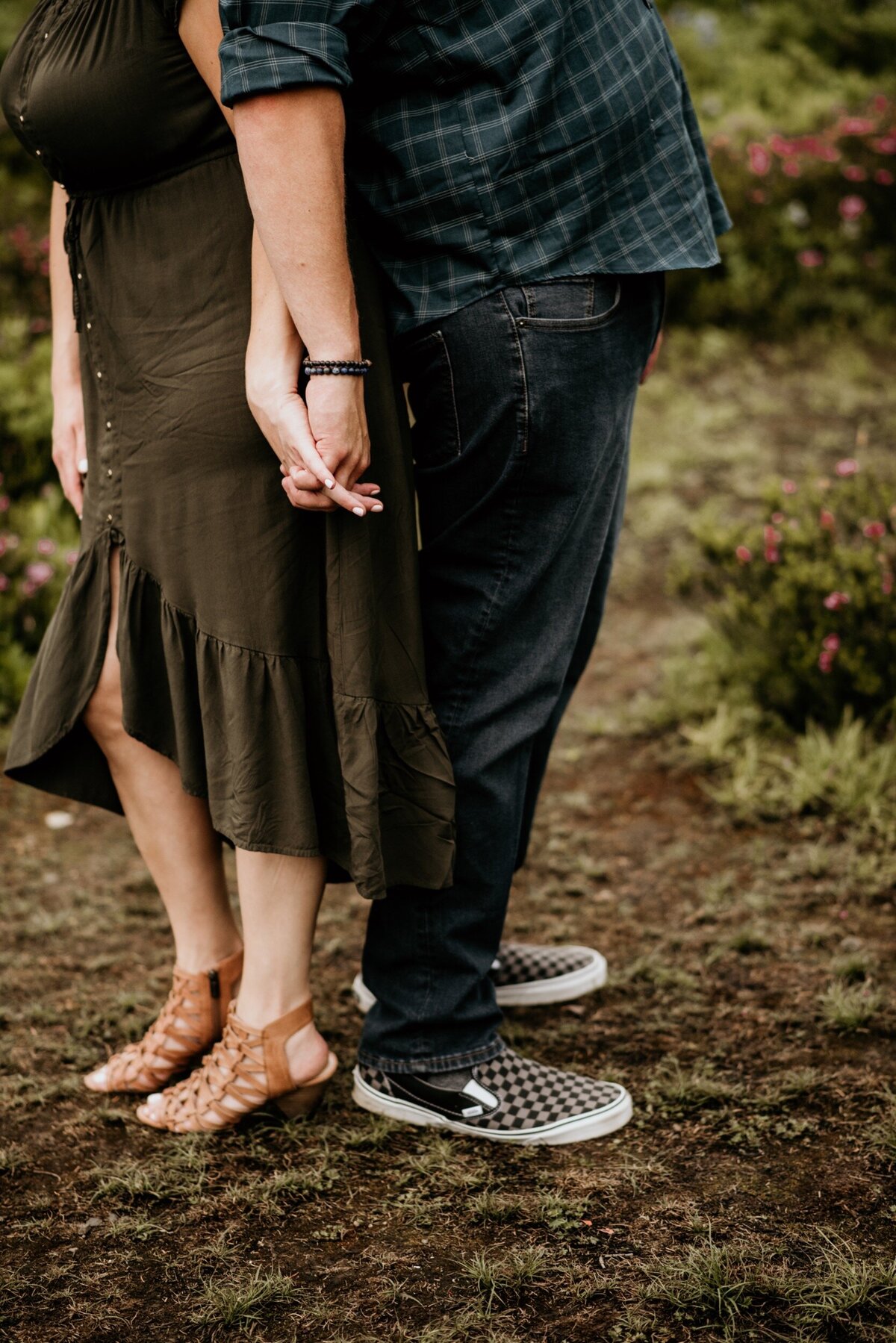 engagement photos mount rainier np