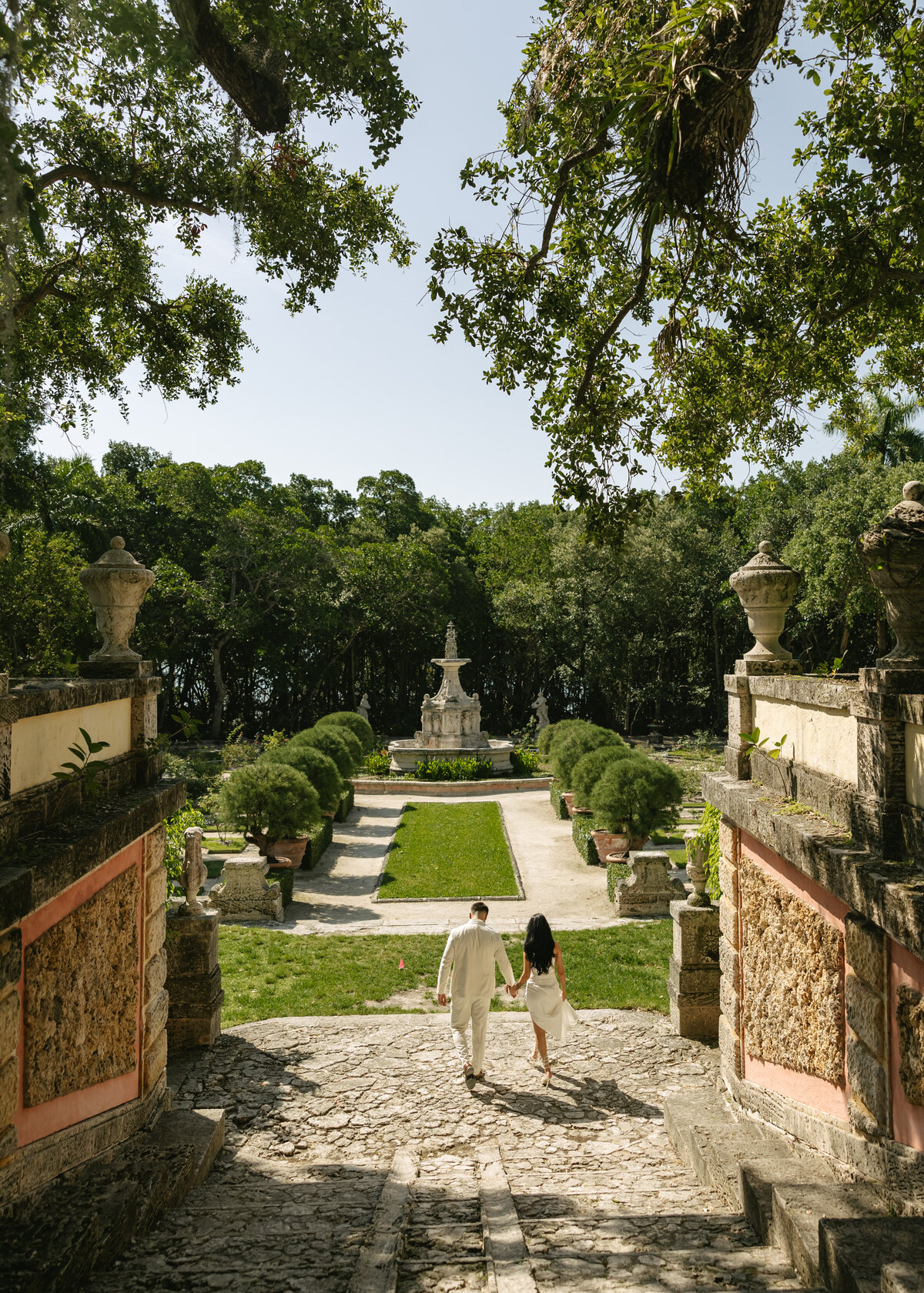 Zoe and Ali Vizcaya Museum Engagement session-93