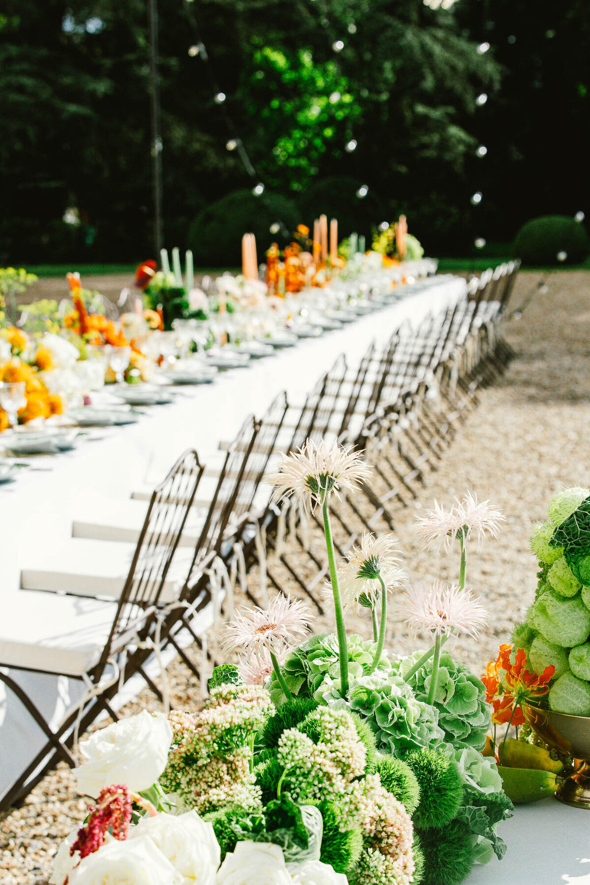Wedding_Château _Champlâtreux_florist_trend _2025_vegetables_flowers_Capucineatelierfloral305