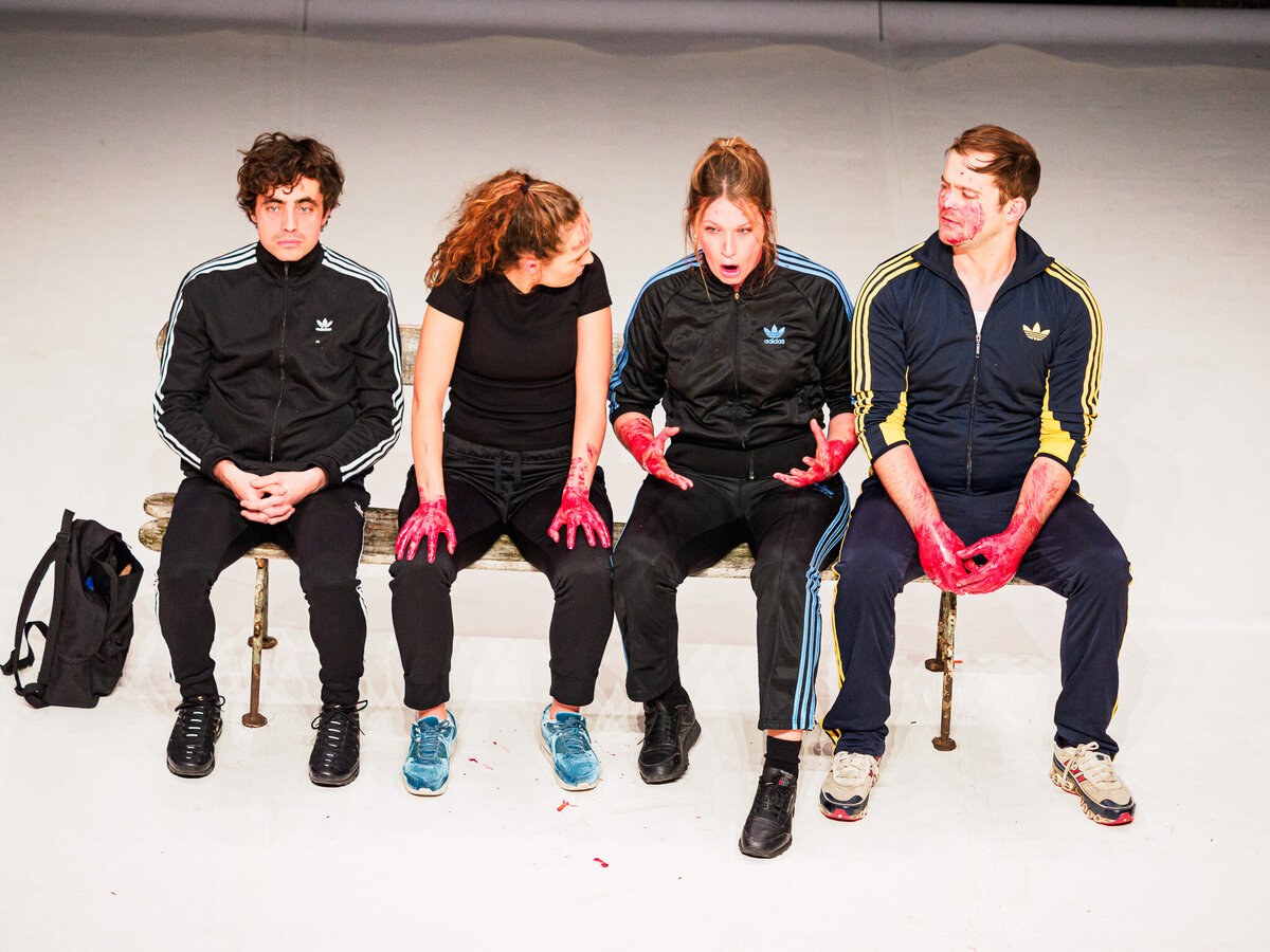 ADN Marie Mahé, Isabelle Andrzejewski, Maxime Boutéraon, Achille Reggiani ©Marie CharbonnierPB230118