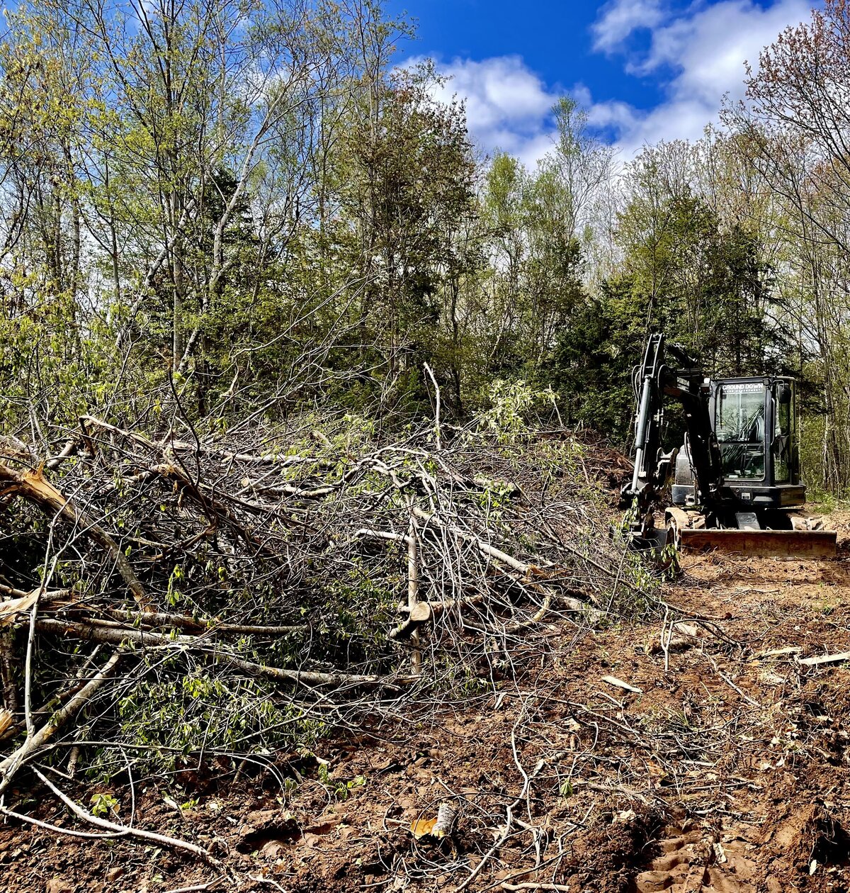 Ground Down Land Management - Excavation Services - Nova Scotia - Property Access - Trail Systems - Driveways - Patios - Landscaping - Mulching