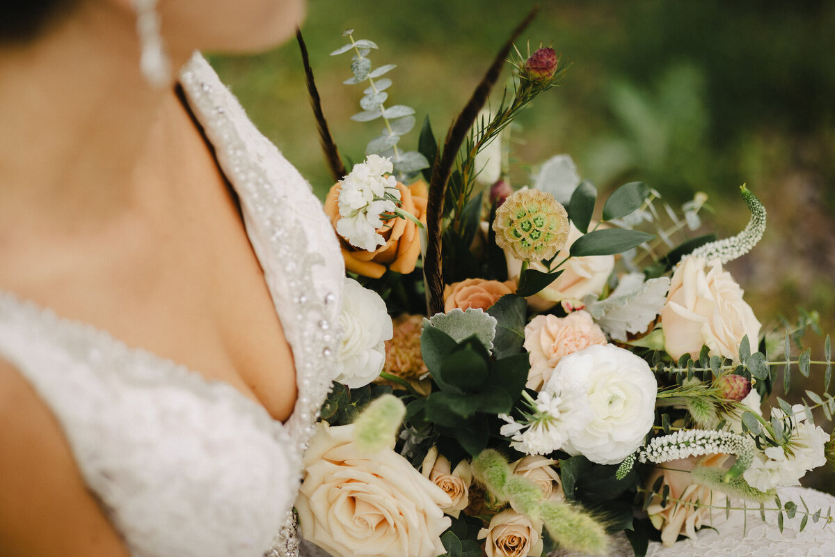 denver-colorado-bridal-flower-bouquet-orange-green