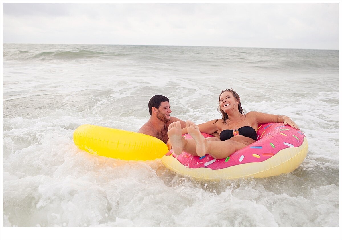 beach photo engagement session carolina beach,nc