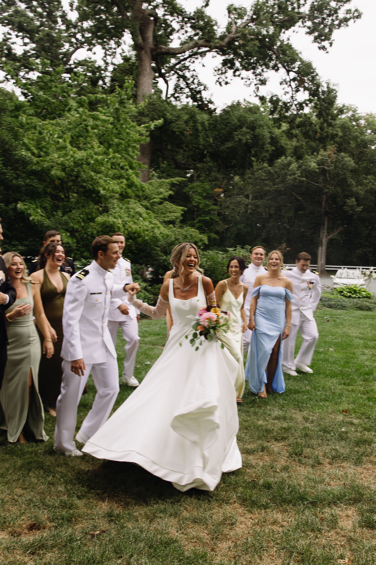 Bridal Party Portraits by Richmond Virginia Wedding Photographer