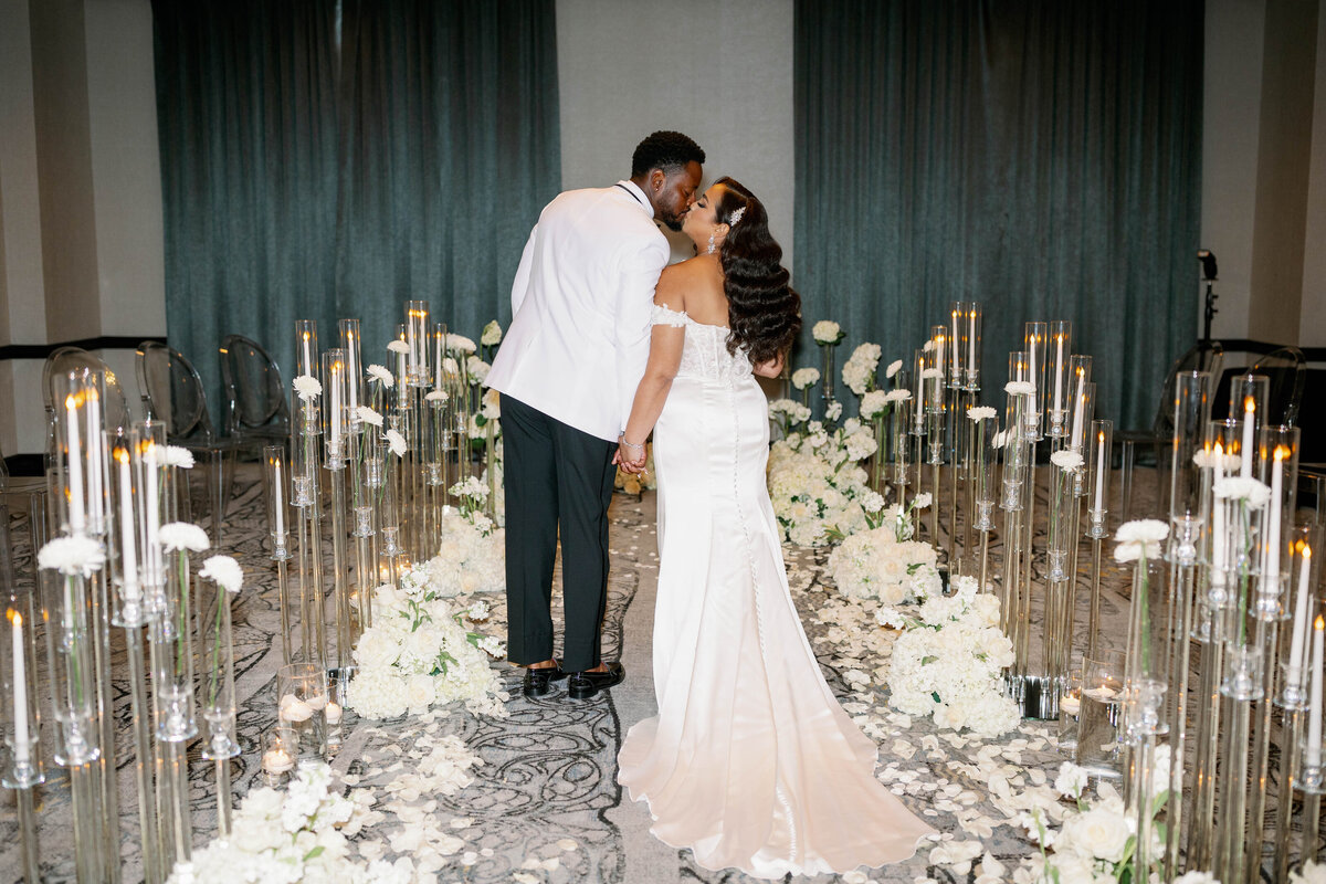 Blush & White Wedding