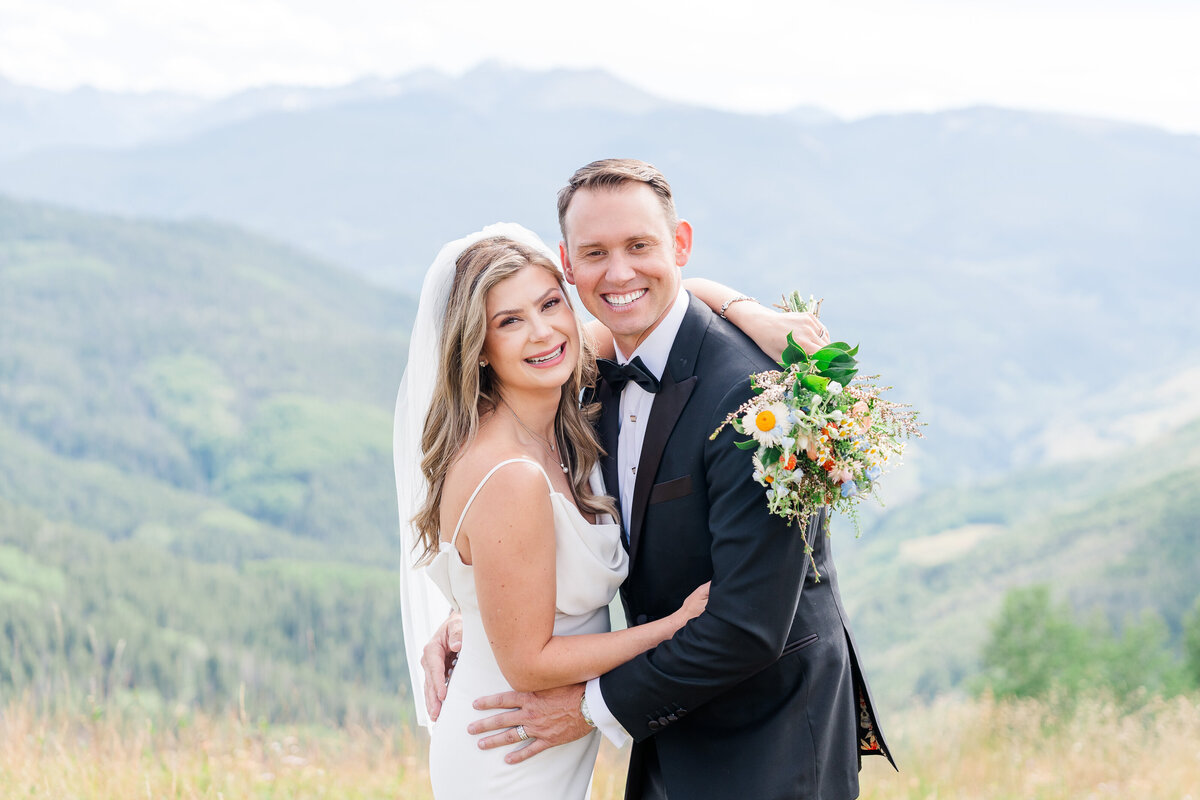 Vail Wedding Deck Mountain Village Romantic Summer Elopement Wedding Ski Lift Elena Spraguer Photography 0011