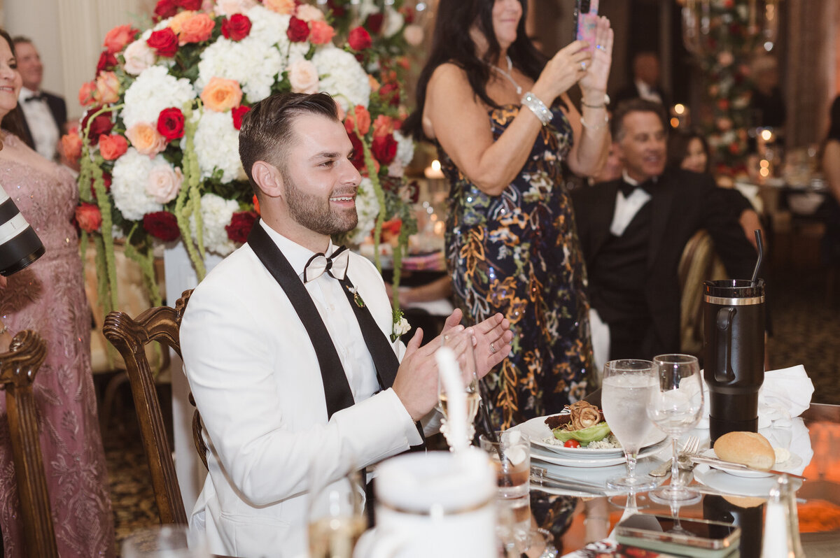 wedding reception at the pleasantdale chateau in north jersey photos by the best photographer suess moments