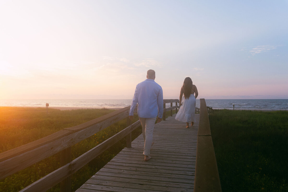 Galveston Engagement Photos
