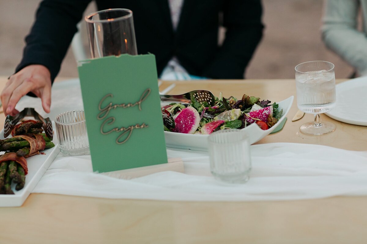 family style catering salad 