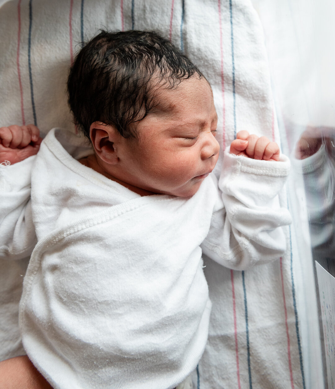 Hospital newborn photography in Hudson Wisconsin