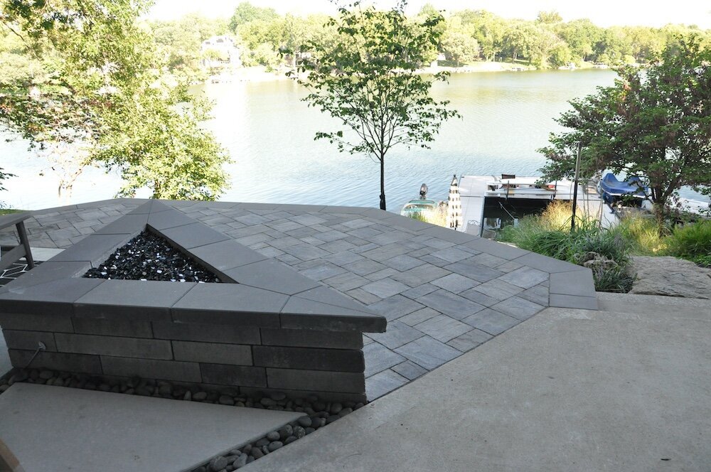 Residential landscape company project in Kansas City