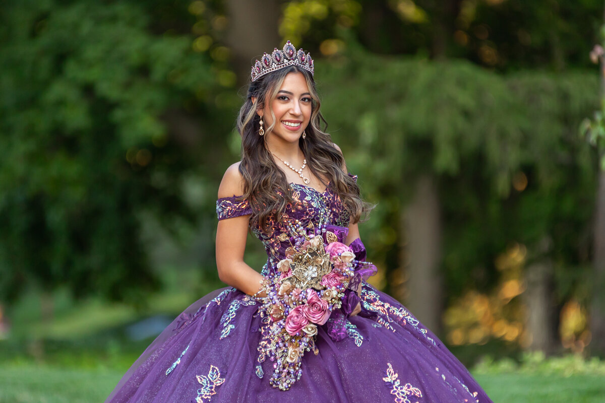 Alexandra's Quinceanera Photoshoot, Cantigny Park, Wheaton, IL, 7-11-24, Maira Ochoa Photography-0699