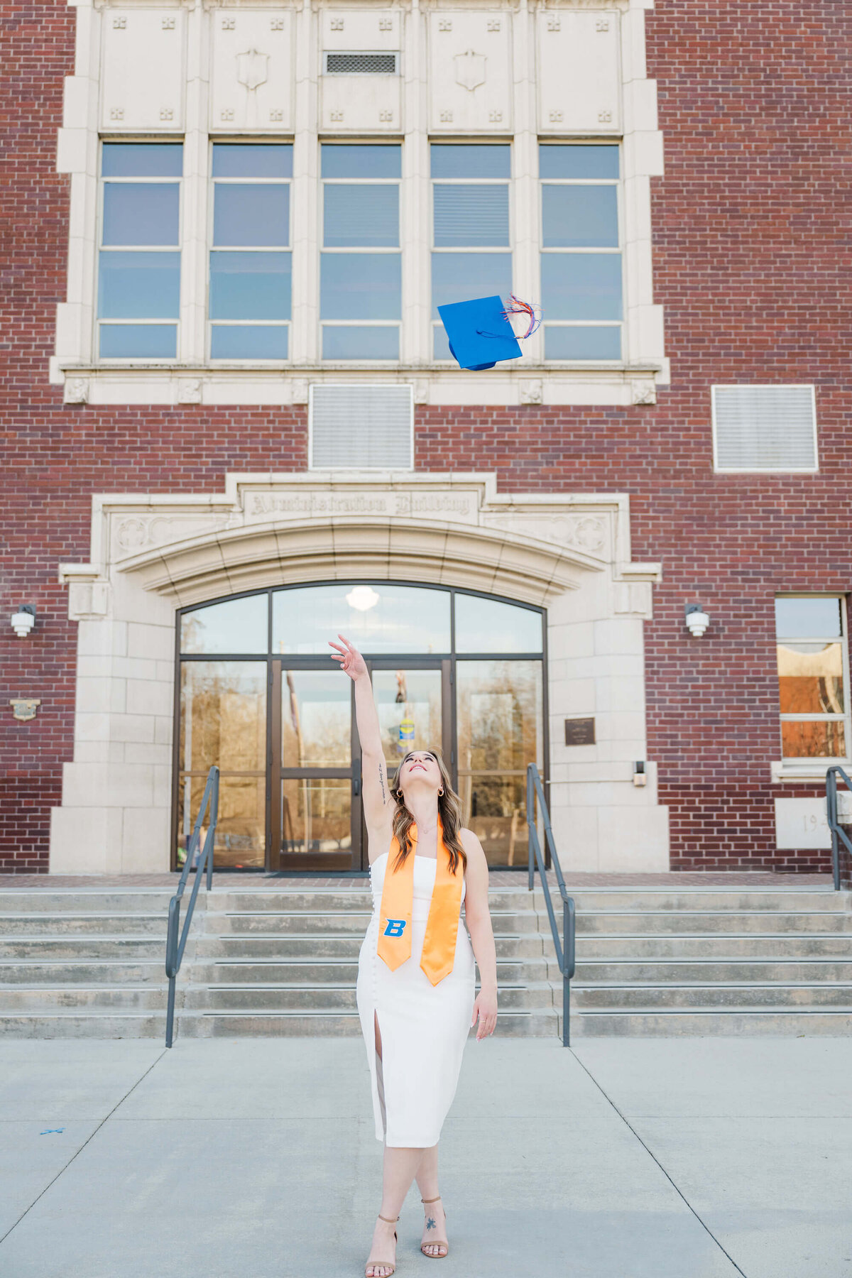 College Graduation Photos at Boise State with a Natural, Candid Style-1