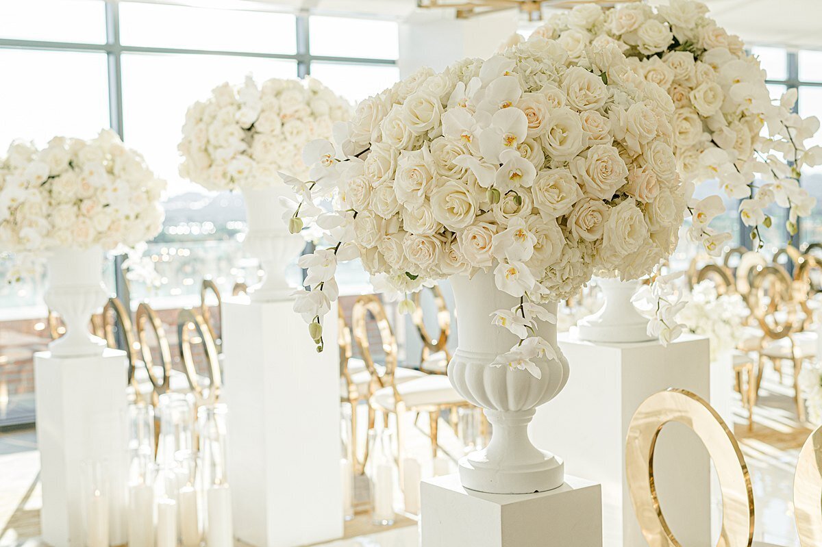white-rose-orchid-floral-arrangement