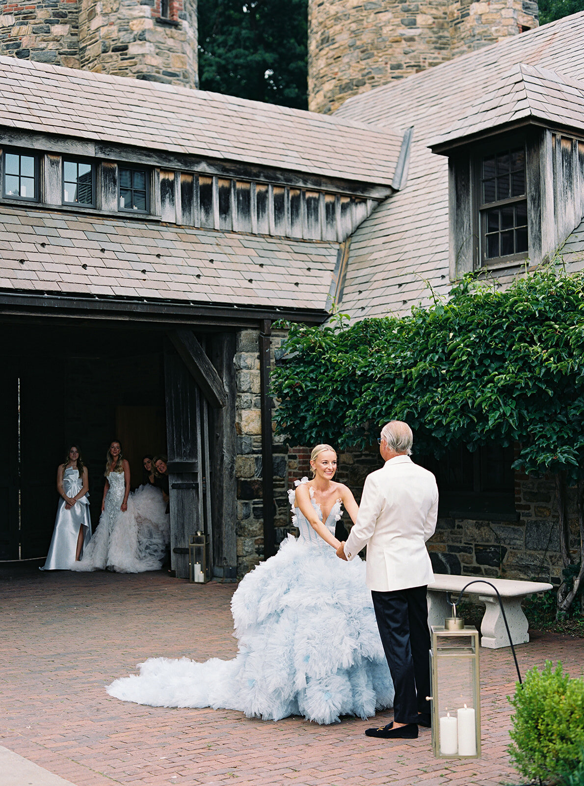 Brielle and Matt Wedding - Father First Look-51