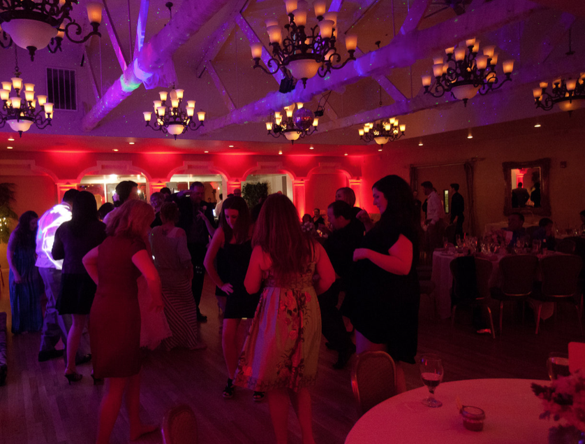 Visualize your event bathed in the colors of your choice brilliant reds, blues, greens, ambers  with accent lighting like lasers, moving heads, and gobos for added punch