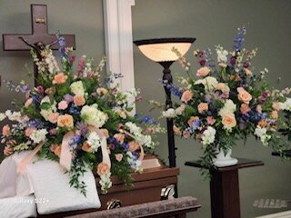 Floral Funeral Arrangement