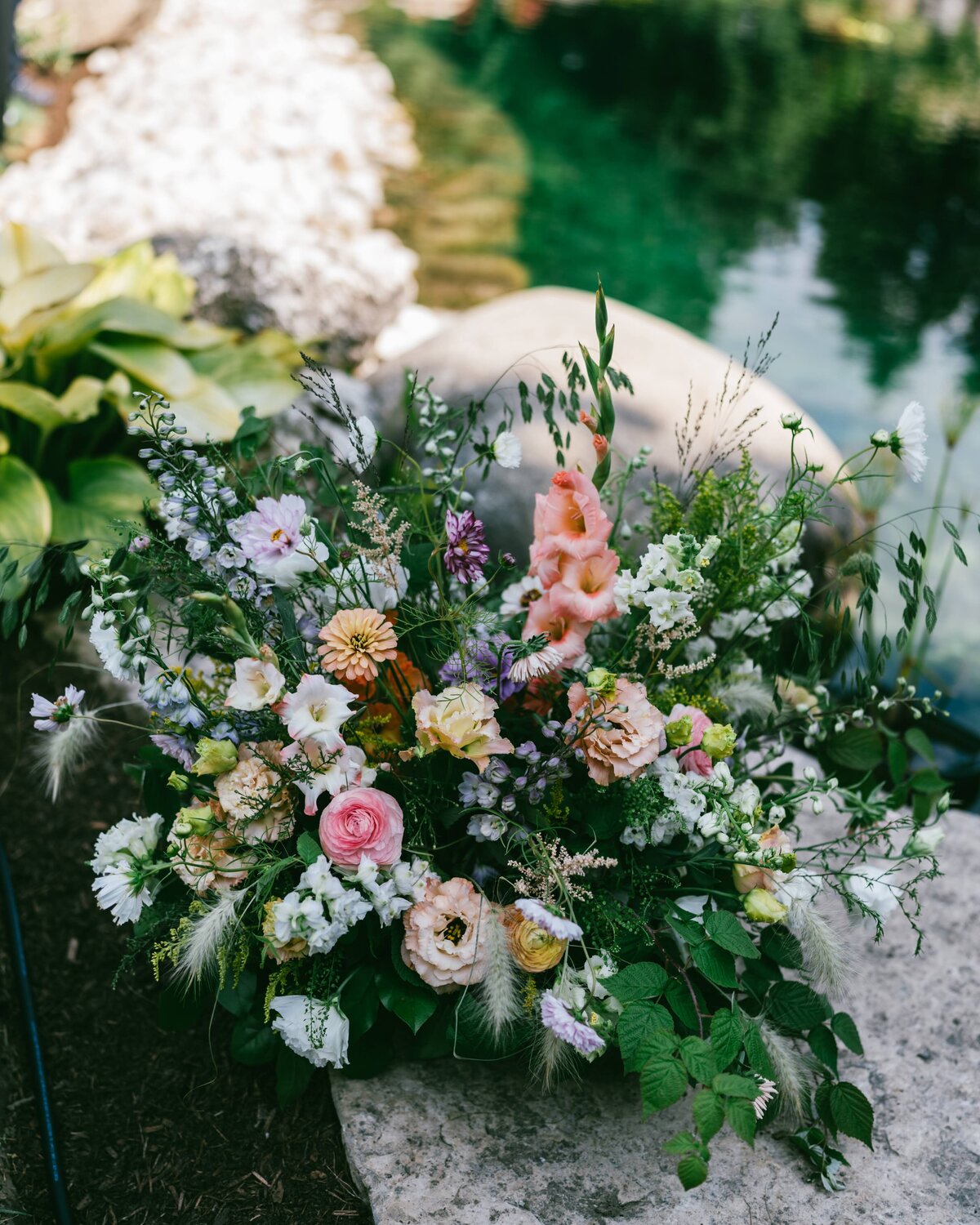 M&A Backyard Wedding Flowers3