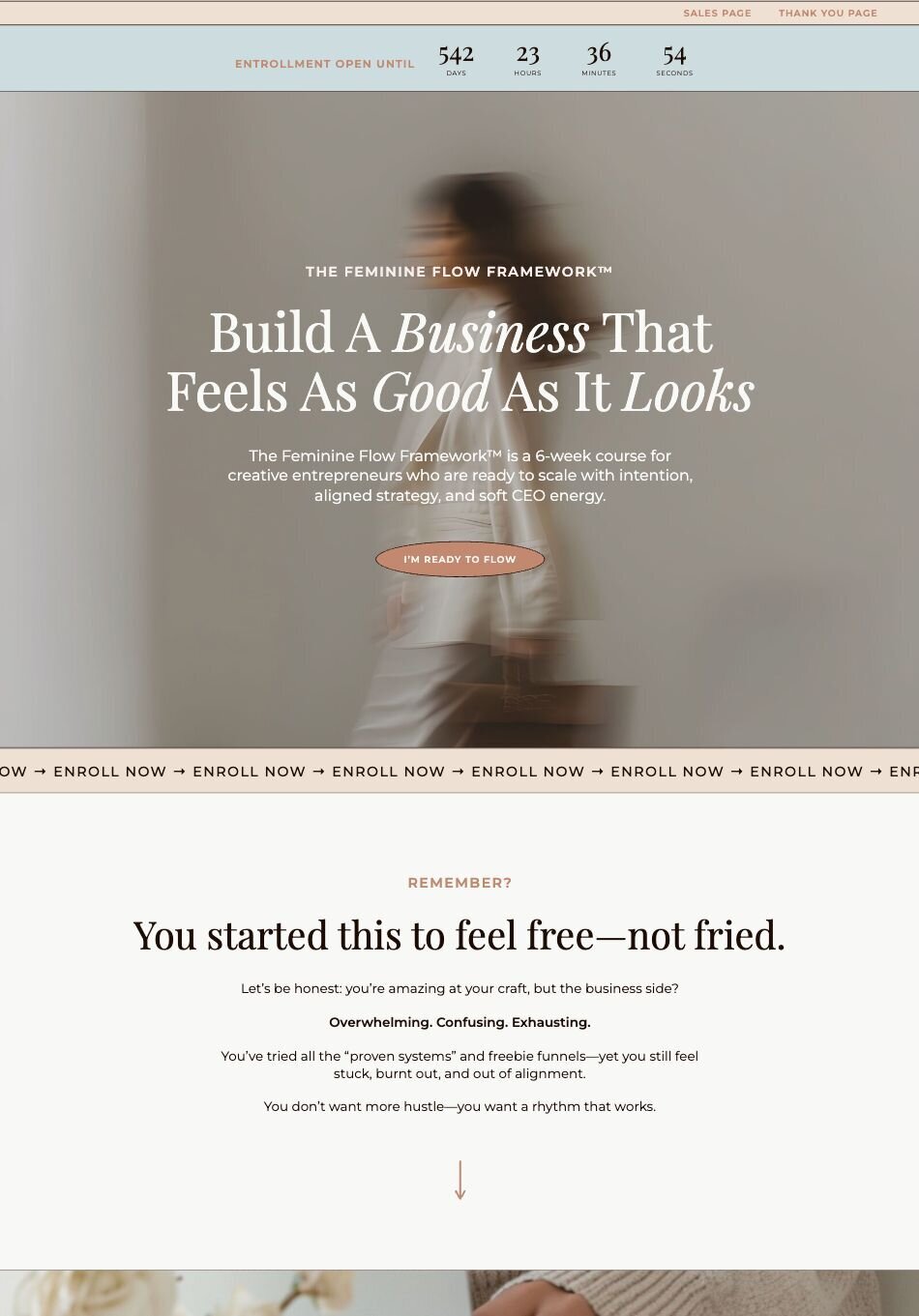 showit sales page add on template 2