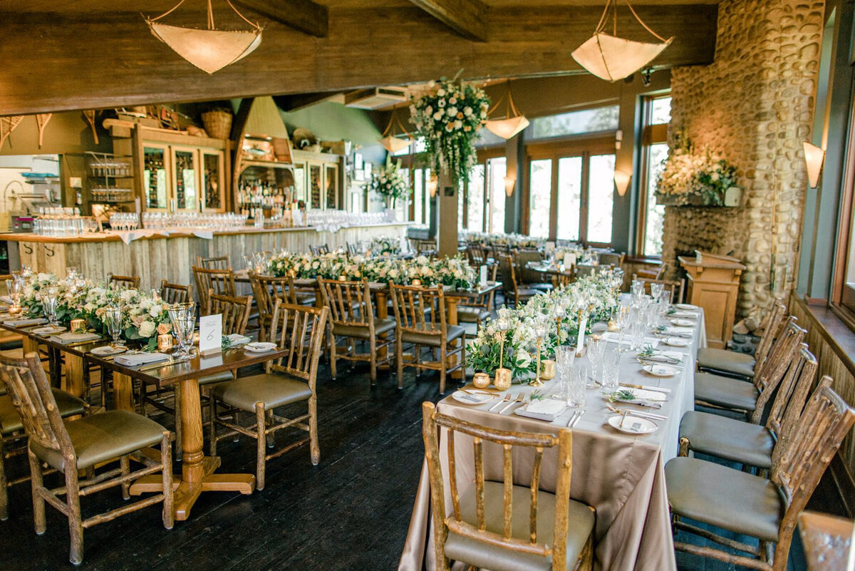 River Cafe, a riverside wedding venue in downtown Calgary, featured on the Brontë Bride Vendor Guide.