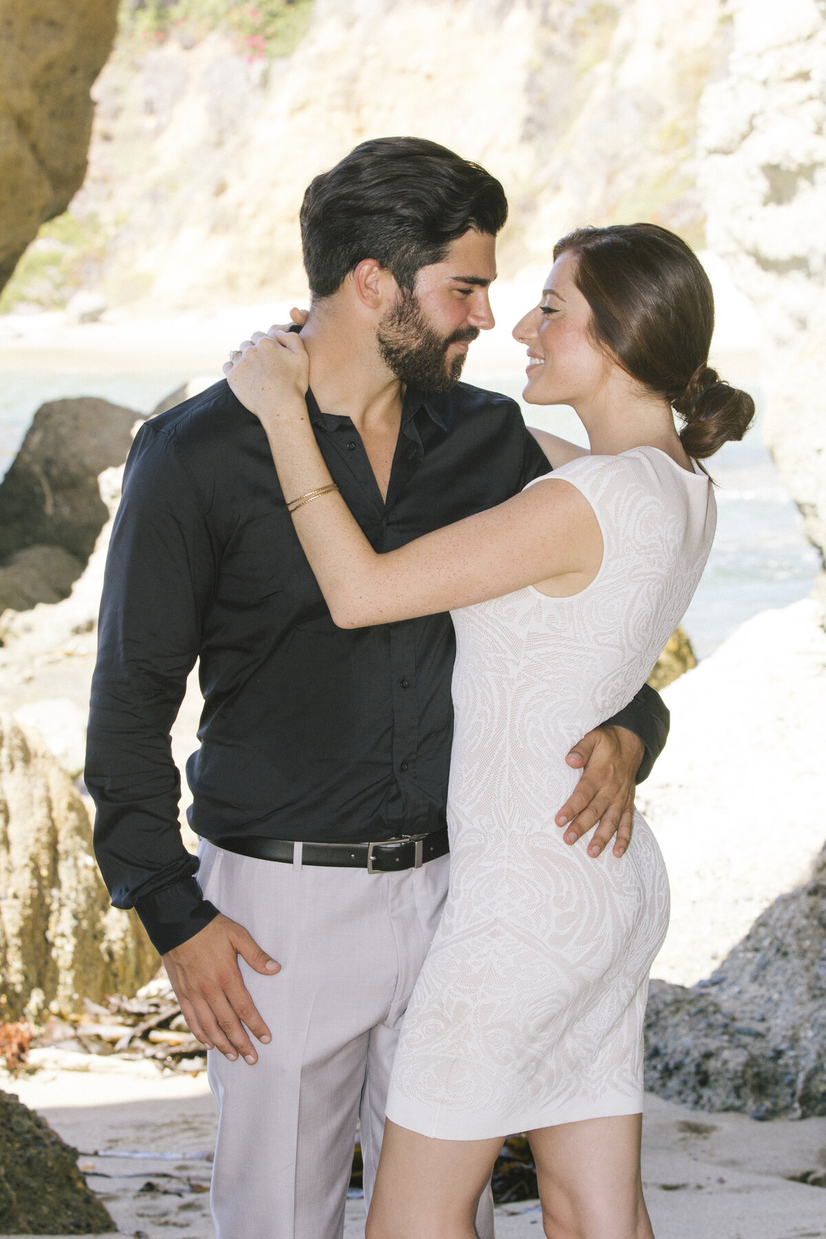 Caroline Morey Destination Wedding Photographer Laguna Beach Orange County Montage Proposal Engagement -9241