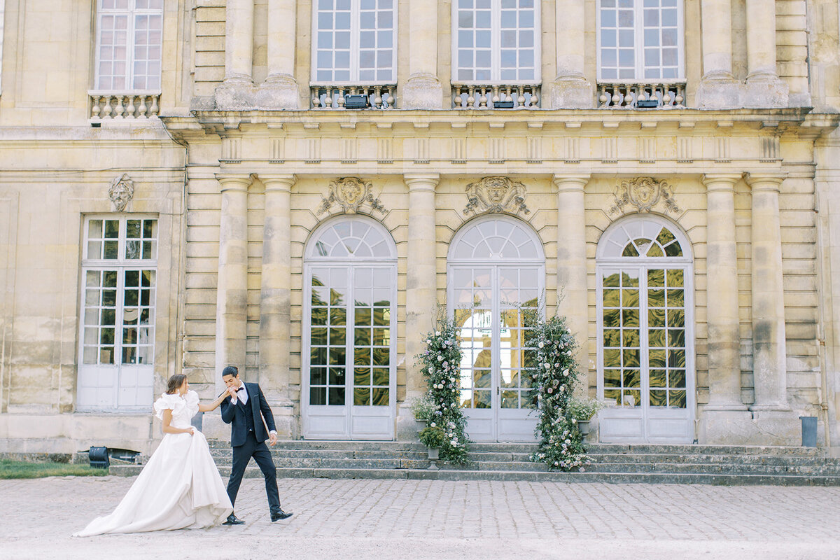 Pretty Stock Images Paris Chateau Wedding - 379
