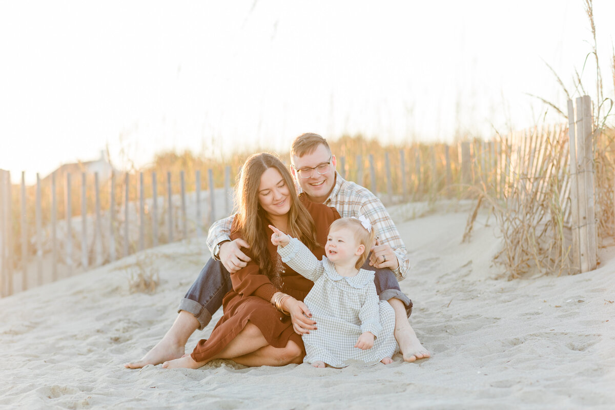 Family photography in myrtle beach, south carolina on the beach 