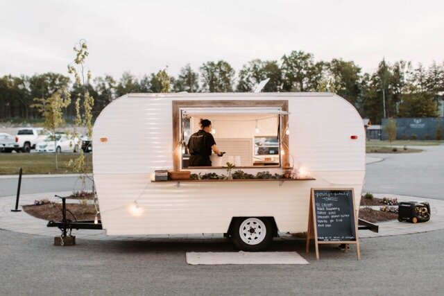 ice cream truck camper wedding nh