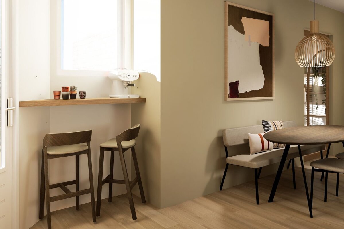 Nine Dots vakantiehuis styling