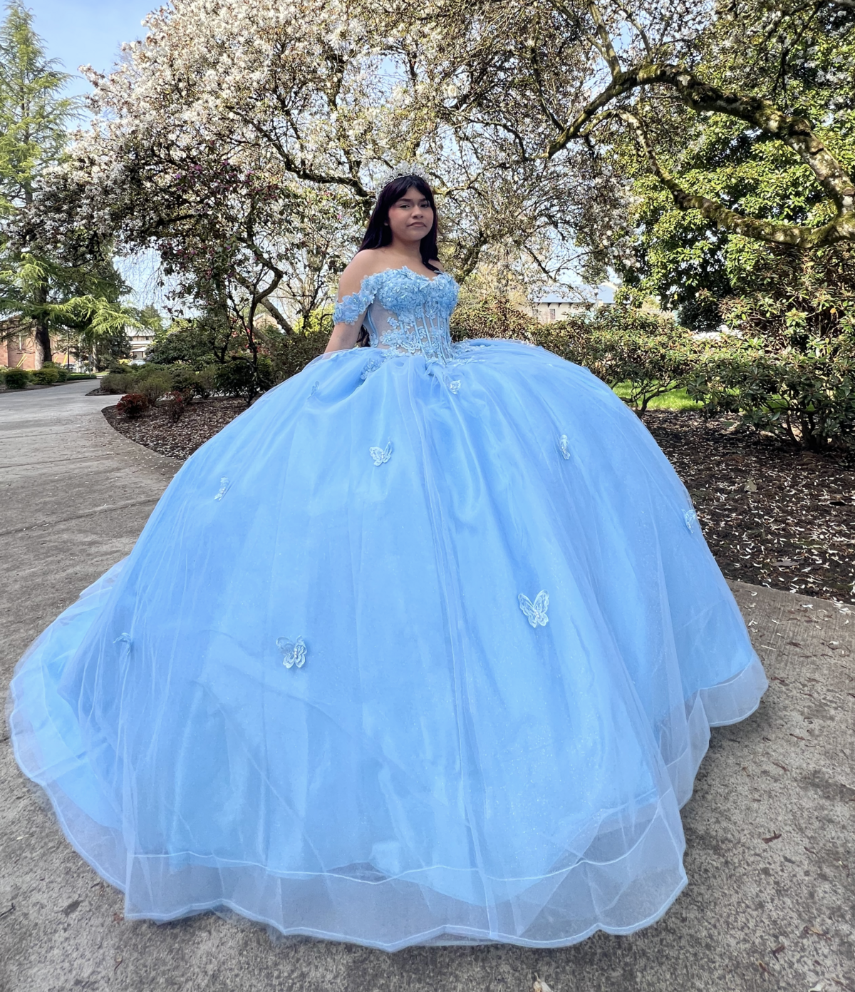 Quince Dress Blue | Lucia Isabel