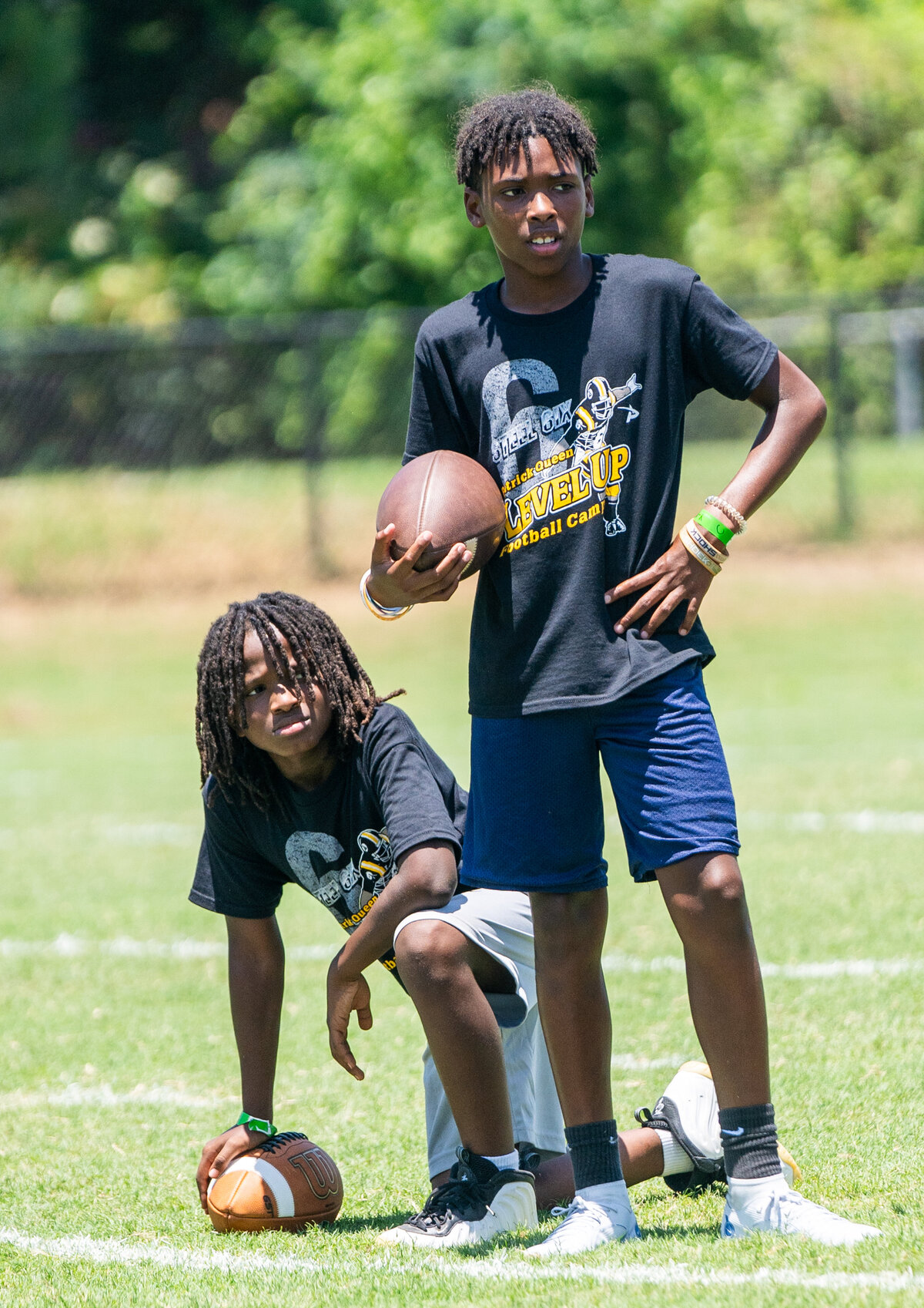 Patrick Queen Level Up 2024 Football Camp -336