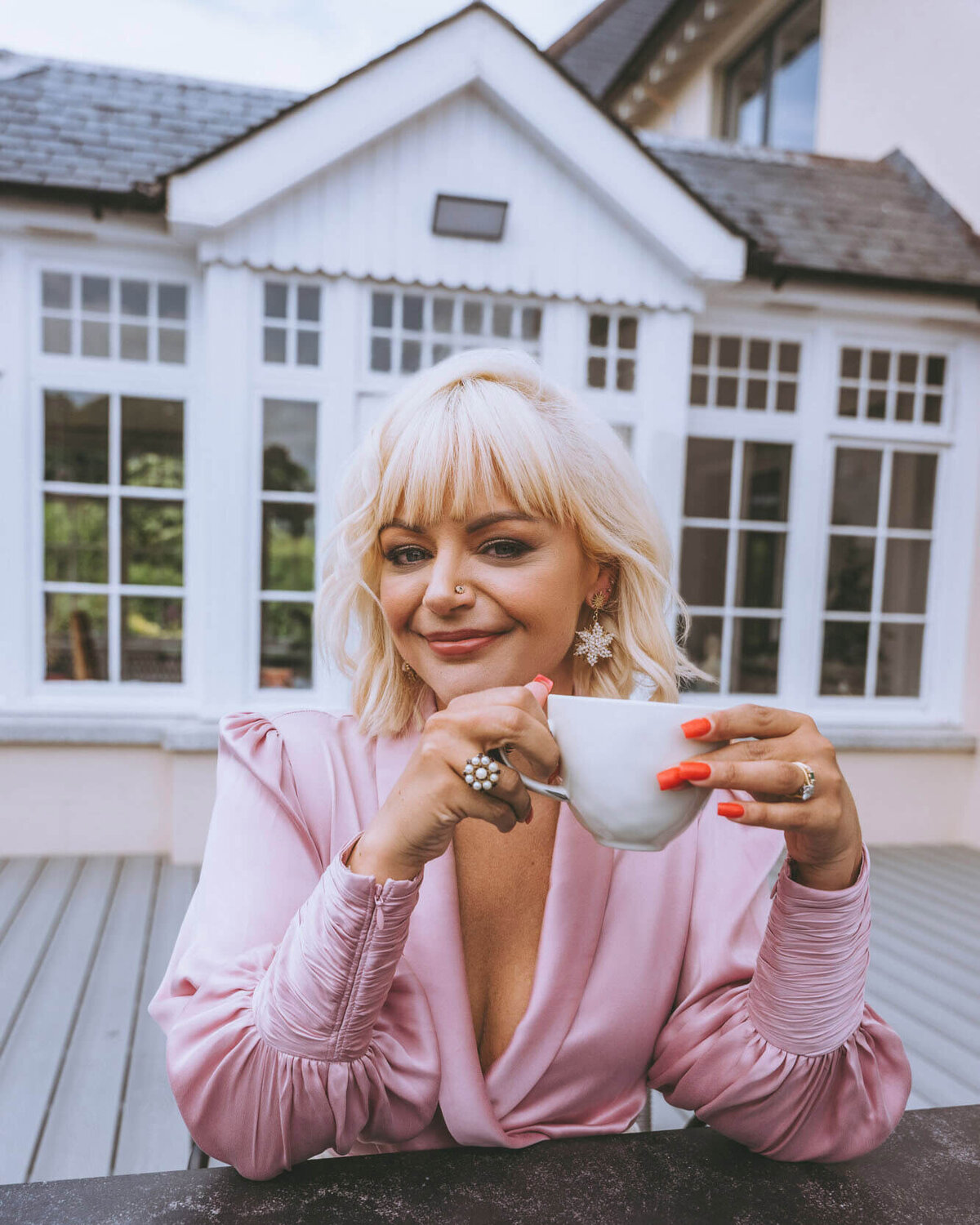 Caoimhe Harrison personal brand photoshoot captured by Nick Onken — blending editorial lifestyle photography with authentic identity and Elevated Realism™.