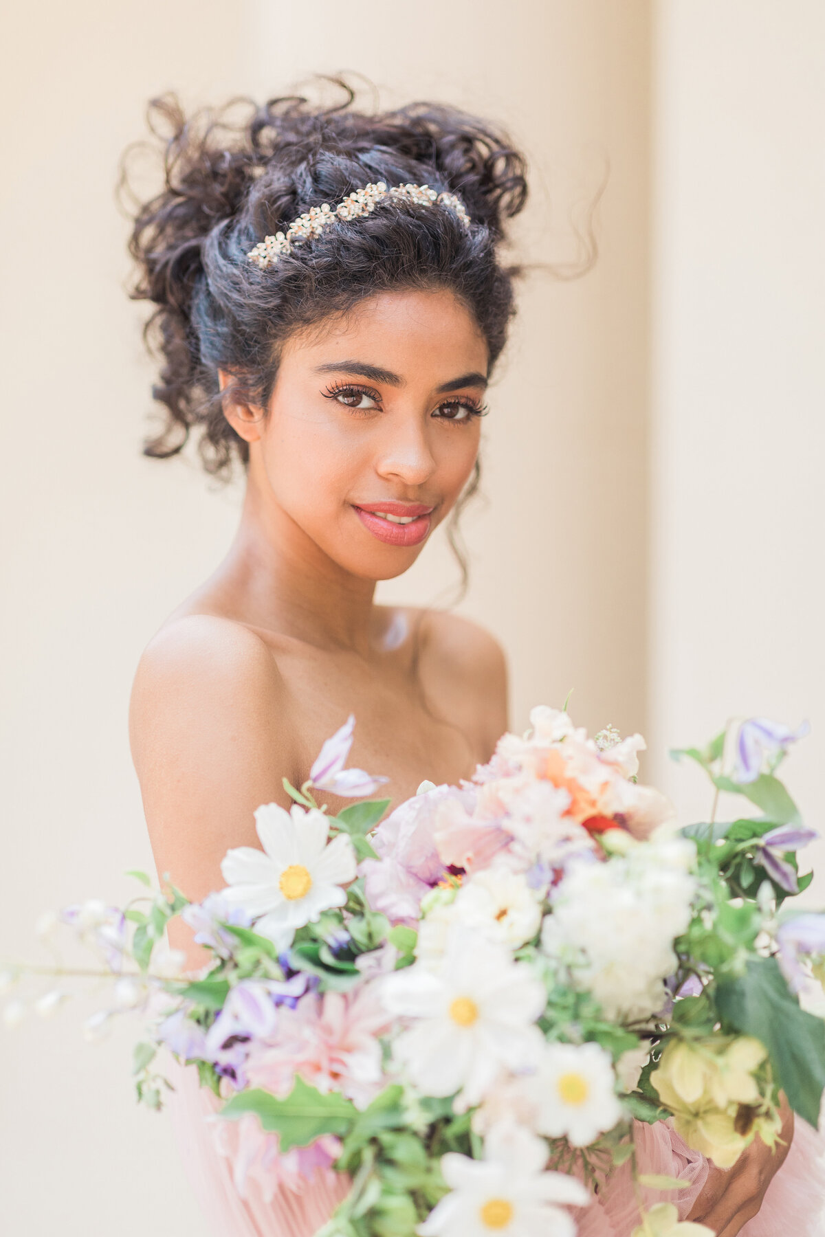 A beautiful bride at the Springs Cypress