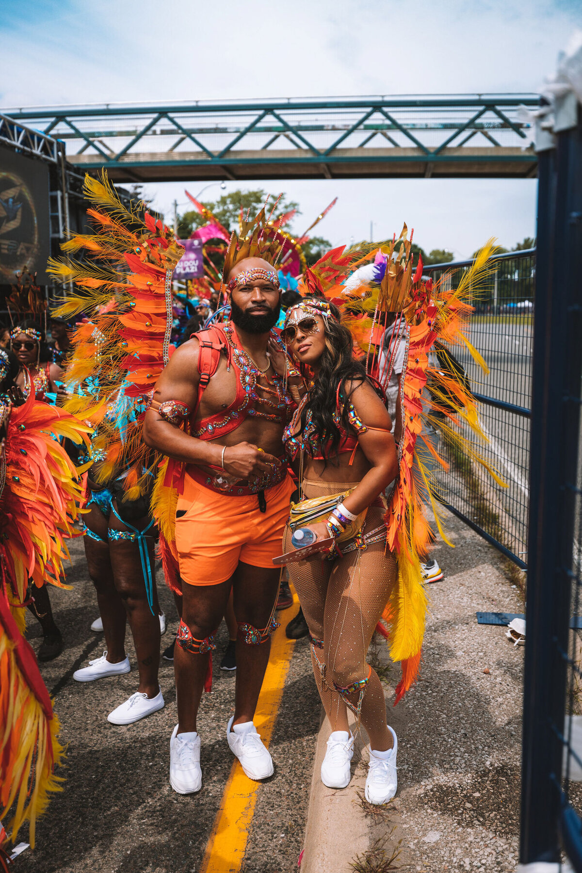 Photos of Masqueraders from Toronto Carnival 2023 - Sunlime Mas Band - Medium Band of The Year 2023-120