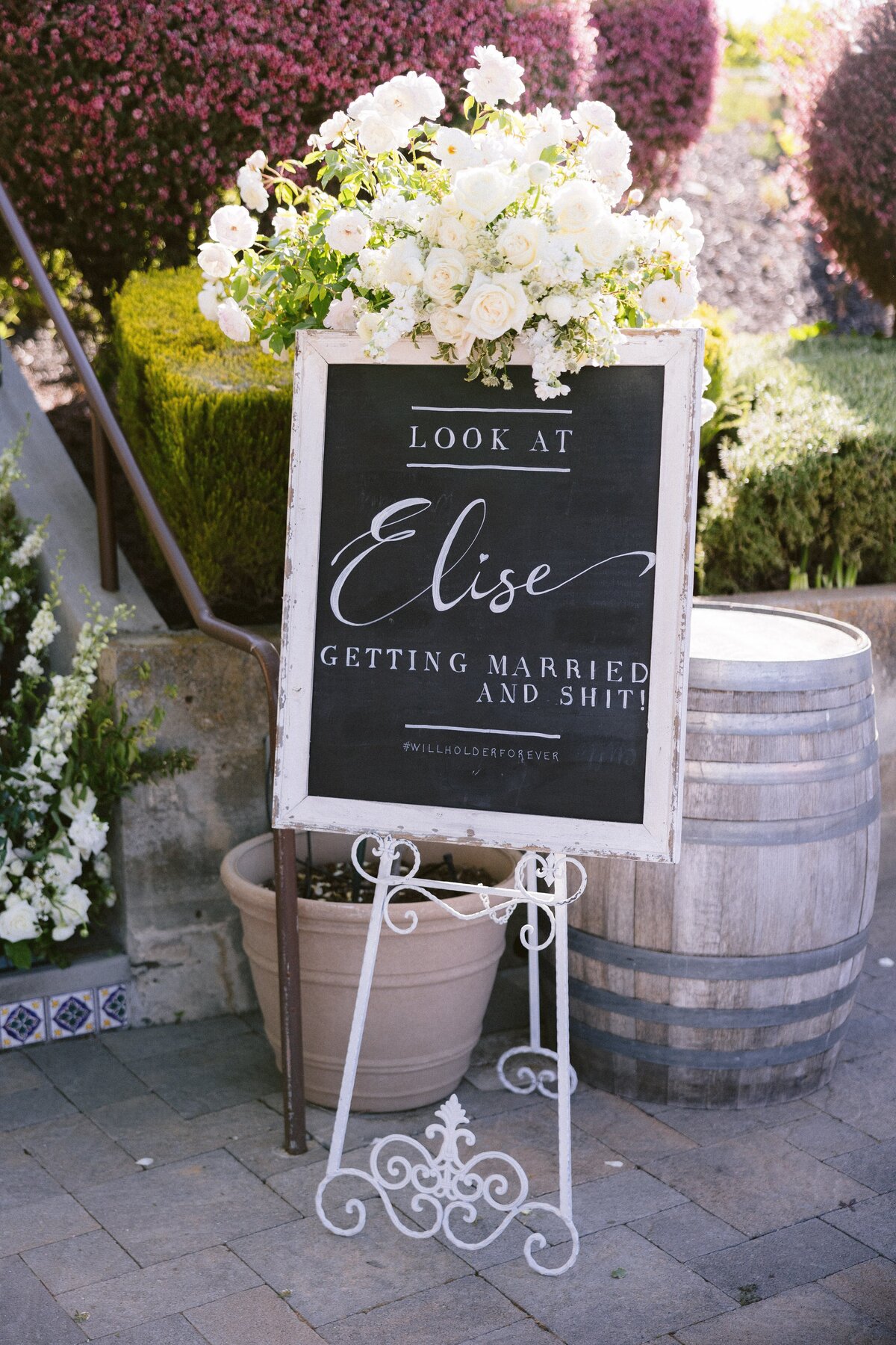 chalk board, welcome sign, bridal shower 