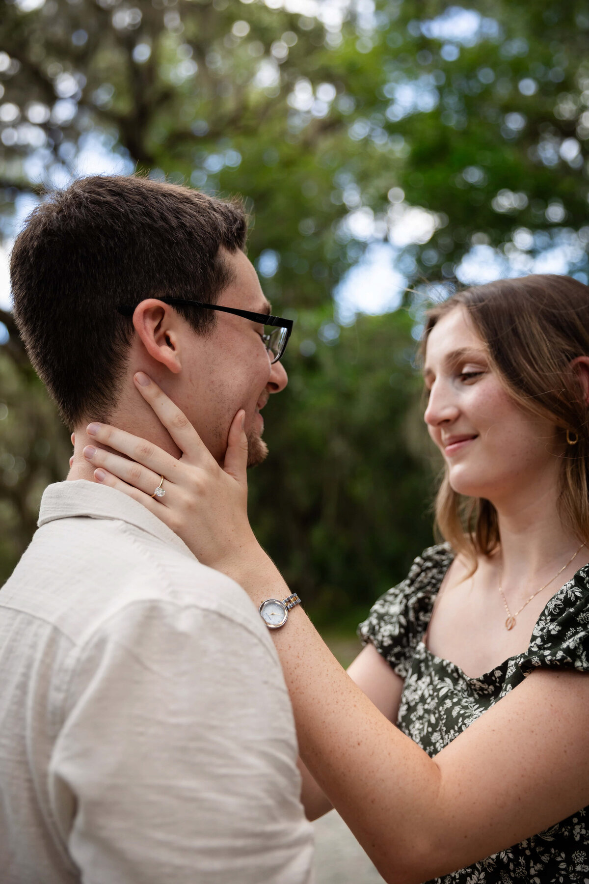 Proposal Photography Savannah GA | Wormsloe Engagement
