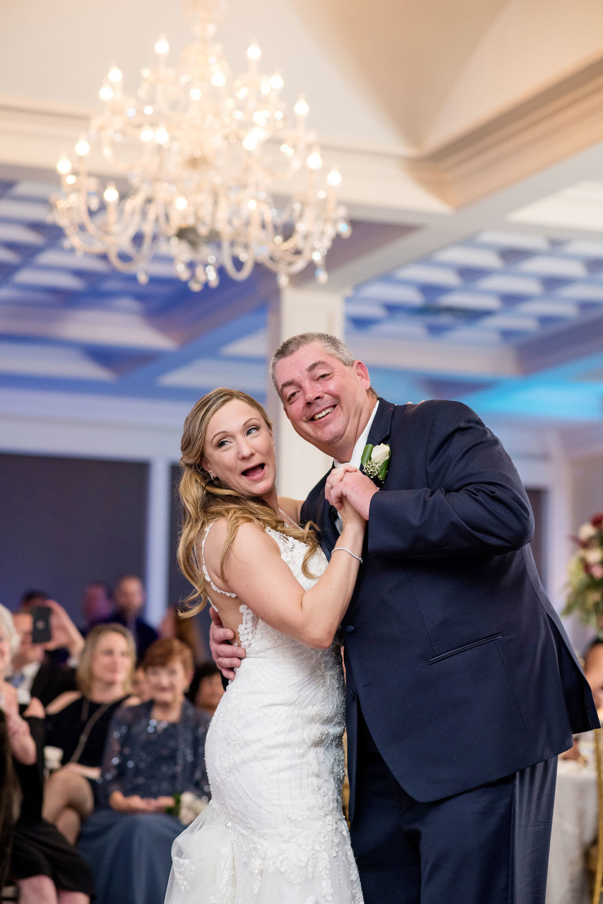 Father daughter dance at Soundview Caterers