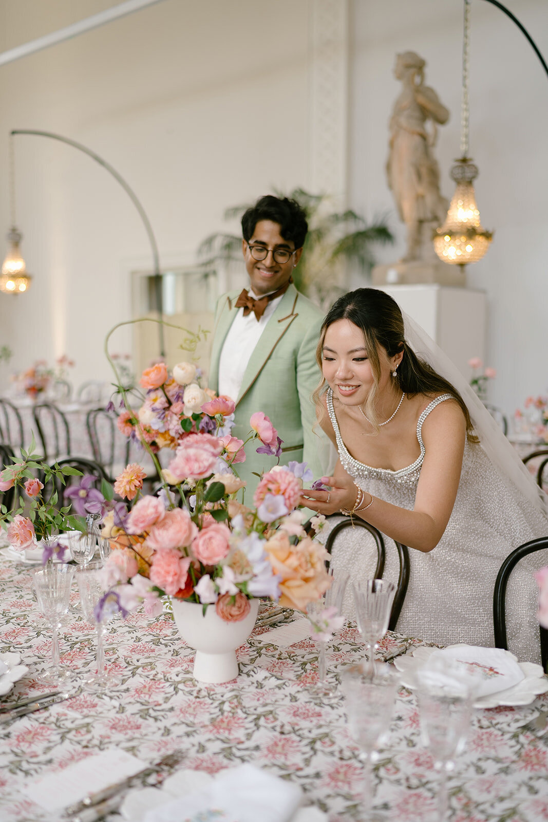 Attabara Studio UK Luxury Wedding Planner at Kew Gardens by Sasha Dove-440
