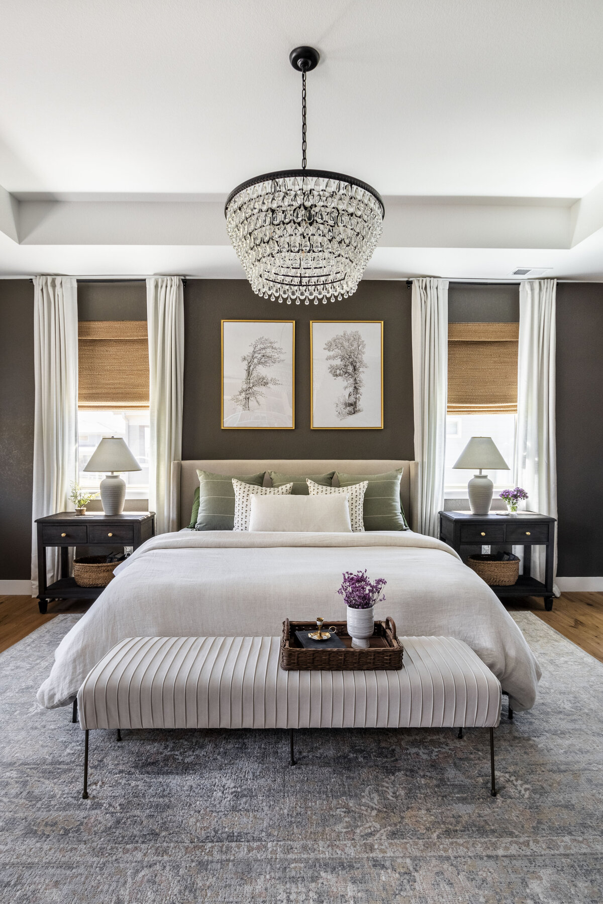 Primary Bedroom by Kimberly Morris Interiors