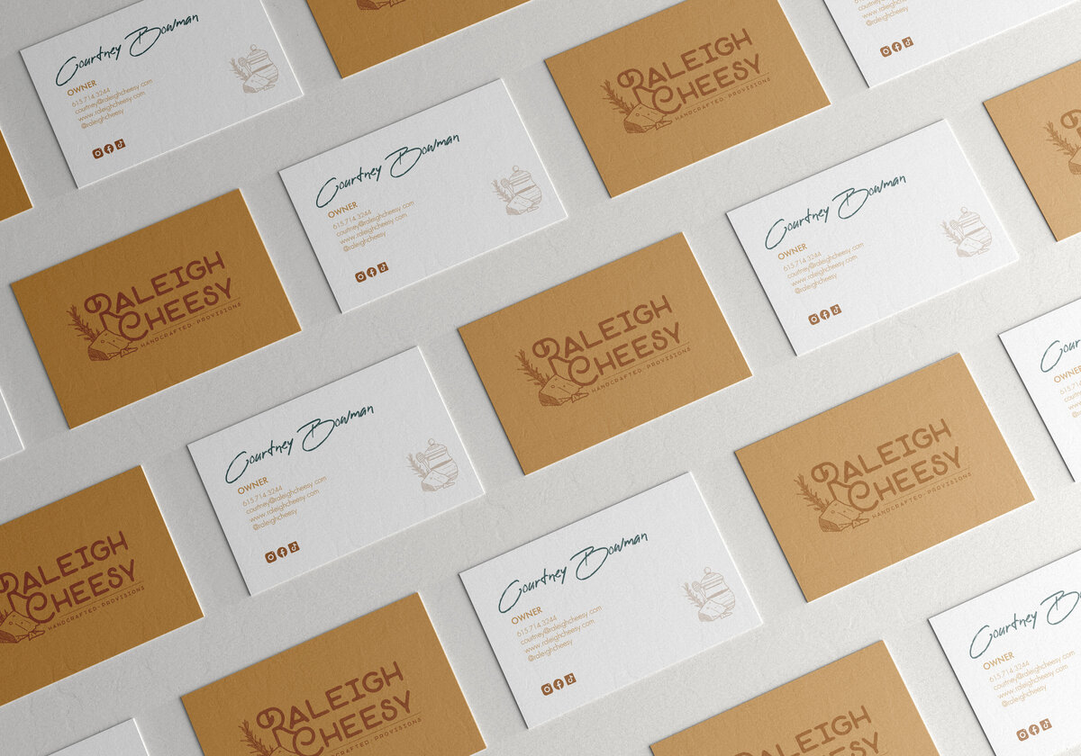 Free Isometric Business Card Mockup